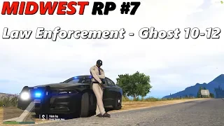 MidwestRP #7 - Law Enforcement - Ride Along with SamDaMan