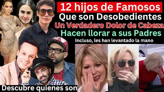 Hijos de Famosos que son un verdadero dolor de cabeza para sus padres | muy problemáticos