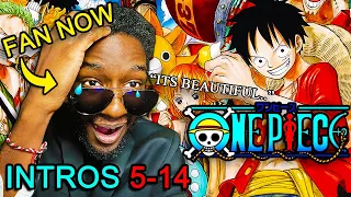 ONE PIECE OPENINGS TURN A HATER INTO A FAN!! (I LOVE THIS!) | One Piece Openings 6-14 REACTION!! |