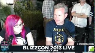 BlizzCon 2013 GAMEBREAKER TV / WoW Insider / WoW Head: Tradechat Interview