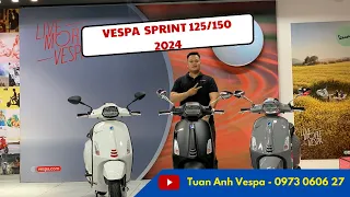 Giới Thiệu Chi Tiết và Cập Nhật Giá Những Phiên Bản Của Dòng Vespa Sprint 2024 | Vespa 2024