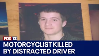 Motorcyclist killed by distracted driver on autopilot | FOX 13 Seattle