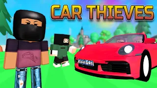 CAR THIEVES IN ROBLOX (cartoon animation)