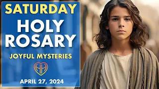 SATURDAY HOLY ROSARY: Praying the Joyful Mysteries - EASTER (Today - APR 27) • Catholic | HALF HEART