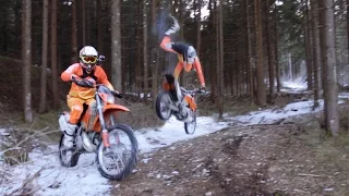 KTM EXC 300 - Starting out is always difficult