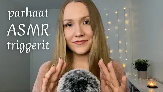 ASMR Suomi - Parhaat triggerit nukahtamiseen 💤 (Mun lempparit!)