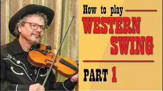 Western Swing pt 1. Introduction to Western Swing fiddle techniques