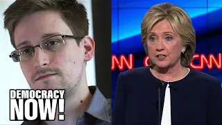 Is Hillary Clinton's Criticism of Edward Snowden a Distraction from Real Issue of Surveillance?