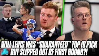 Will Levis Was A "Lock" Top 10 Pick, Falls Out Of 1st Round?! | Pat McAfee Reacts