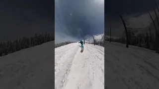 POWDER SURFING WILD FIRE BANFF