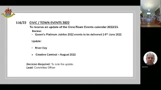 Heritage and Town Events Committee - June 2022