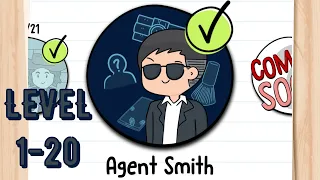 Brain Test 2 Agent Smith Level 1-20 All Levels Android iOS