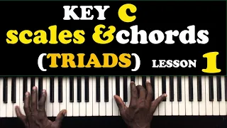Complete Crash Course Piano Tutorials KEY C ( lesson 9)