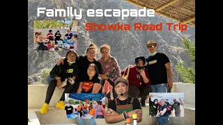 Wadi SHOWKA Dam Road trip weekend #wadishowkadam #teamfamily #teamsanchez