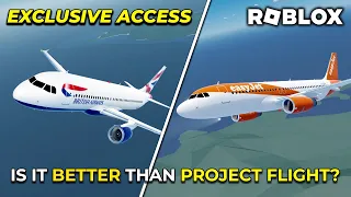 THE NEW ROBLOX FLIGHT SIMULATOR!