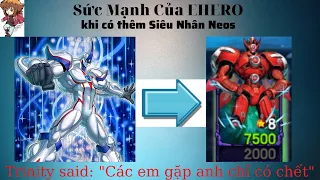 Yugi h5 : Siêu nhân Neos - Lá bài có thể Buff ATK cho "Trinity" | Ae chơi Hero nên lấy