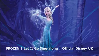 FROZEN | Let It Go Sing-along | Official Disney UK (0.5x Speed)(Slow Music 4 Fun)