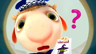 Knock Knock Whos There Under The Door? Police Officer - Baby's Helper | Funny Cartoon for Kids