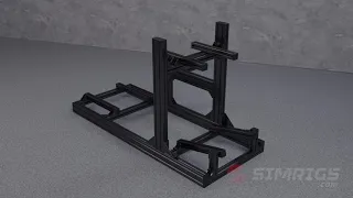 Simrigs.com eXodus 8020 sim racing cockpit assembly guide