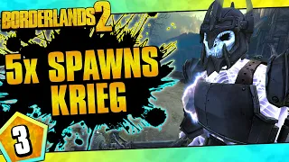 Borderlands 2 | 5x Spawns Krieg Challenge Run | Day #3