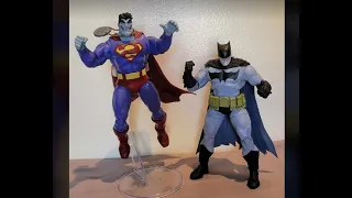 McFarlane Toys DC Multiverse Bizarro and Batzarro 2pack Action Figure Review & Comparisons