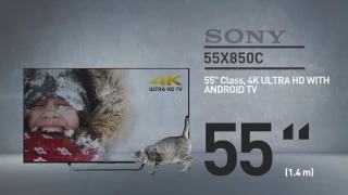 SONY 55X850C 4K Ultra HD with Android TV XBR X850C Series
