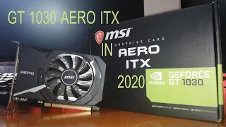 graphich card nVidia Geforce GT 1030 AERO ITX in 2020