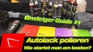 Einsteiger Guide Auto polieren Welche(s) Politur und Polierpad nutzen? Wie mit polieren beginnen? #1