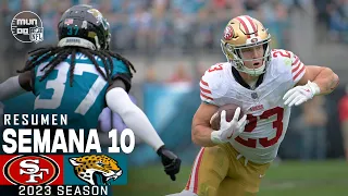 San Francisco 49ers vs Jacksonville Jaguars | Semana 10 NFL 2023 | NFL Highlights Resumen en español