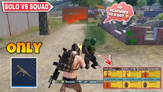I Scammed a Lvl 6 Squad as a Bot🤣 | No Armor 🚫+ UMP (Intact) Solo vs Squad | Metro Royale Chapter 10
