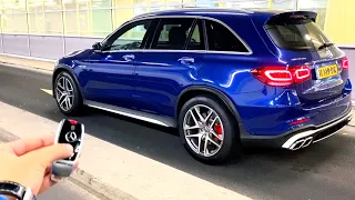 2020 Mercedes AMG GLC63 S | NIGHT Drive Full Review SUV 4MATIC + Sound Acceleration Exhaust