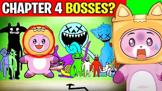 GARTEN OF BANBAN 4 - ALL NEW BOSSES + ENDING!? (LANKYBOX REACTION!)