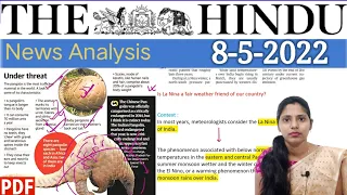 8 May 2022 | The Hindu Newspaper Analysis in English | #upsc #IAS