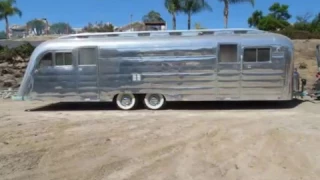 1950 Westcraft Yosemite 30' Vintage Travel Trailer