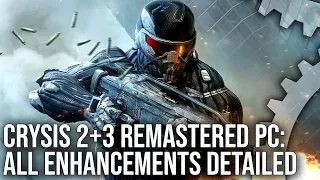 Crysis 2 + Crysis 3 Remastered PC Deep Dive - Every Enhancement Detailed + Tested!