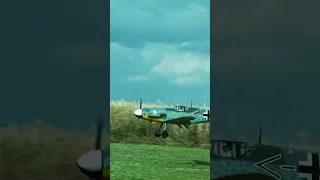 Messerschmitt Bf 109 G | scale RC plane landing