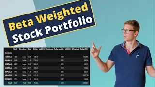 Portfolio Beta Weighting with Python