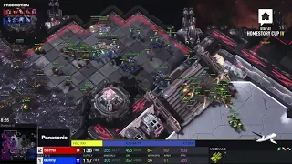 Serral Splits vs a Widow Mine (Starcraft 2021)