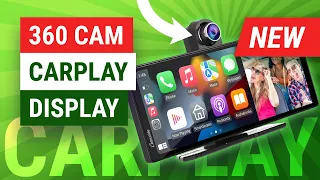 360 Dash Camera CarPlay Display in ANY CAR!! | Carpuride W903 Portable Car Stereo Display Review