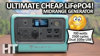 BLUETTI EB70 700w LiFePO4 Solar Generator! 716wh Off Grid Portable Power Station Review