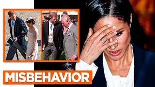 Meg Choked With Rage As Clip Goes VIRAL Showing She Was ESCORTED From Prince Charles' 70th Birthday