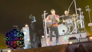 Coldplay - Yellow (En Vivo) Lima, Perú || 13, Septiembre 2022