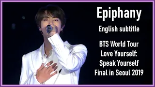14. Epiphany @ BTS World Tour LY: Speak Yourself Final in Seoul 2019 [ENG SUB] [Full HD]