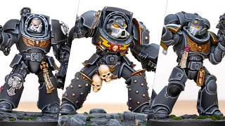We painted a 2,250 points CARCHARODONS Army! Warhammer 40k Space Marines Showcase