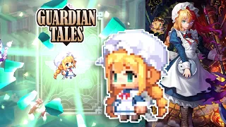 Guardian Tales World 6 - Inn - Finding DOLF Full Guide Game play ⭐⭐⭐  - Amy Two-faced maid 가디언테일즈