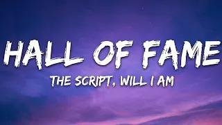 The Script - Hall Of Fame (Lyrics) ft. will.i.am |1hour Lyrics