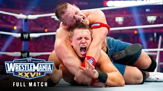 FULL MATCH — The Miz vs. John Cena — WWE Title Match: WrestleMania XXVII