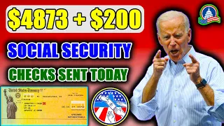 Payments Sent! $4873 With $200 Extra Checks For Social Security SSI SSDI VA