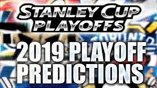 2019 NHL Stanley Cup Playoffs Predictions (NHL Bracket Challenge) *WARNING* VERY BASIC