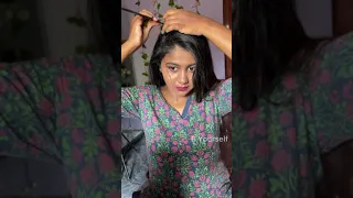 #Shorts Rashmika inspired hairstyle #hairstyle #shorts #youtubeshorts